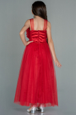 Robe de Soirée Enfants Longue Rouge ABU3032