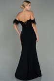 Robe de Soirée Longue Noir ABU3050