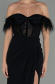Robe de Soirée Longue Noir ABU3050