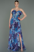 Robe de Soirée Longue Violet ABU3086