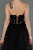 Haute Couture Longue Noir ABU3084
