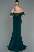 Robe De Soirée Longue Émeraude ABU3050