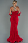 Robe de Soirée Longue Rouge ABU3101
