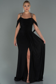 Robe de Soirée Longue Noir ABU3101