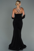 Robe de Soirée Longue Noir ABU3101