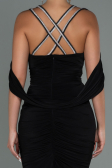 Robe de Soirée Longue Noir ABU3101