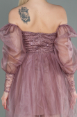 Robe de Cérémonie Courte Poudre ABK1745