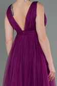 Robe de Soirée Longue Violet ABU3135