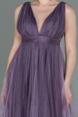Robe de Soirée Longue Lavande ABU3135