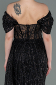 Robe De Soirée Longue Noir ABU2706