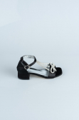 Chaussure D’enfant Avec Mirroir Noir HR100