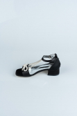 Chaussure D’enfant Avec Mirroir Noir HR100