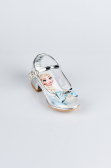 Chaussure D’enfant Peau Bleu clair HR005