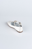 Chaussure D’enfant Satin Blanc HR185