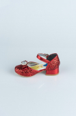 Chaussure D’enfant Squameuse Rouge HR002