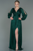 Robe De Soirée Longue Émeraude ABU2905