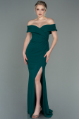 Robe de Soirée Longue Émeraude ABU3156