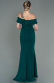 Robe de Soirée Longue Émeraude ABU3156