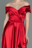 Robe de Soirée Longue Rouge ABU3157