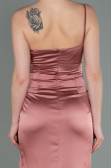 Robe De Fiançaille Satin Longue Pelure D'oignon ABU3088