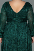 Robe de Soirée Grande Taille Longue Émeraude ABU3154