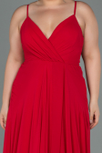Robe de Soirée Grande Taille Longue Rouge ABU1324