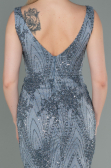 Robe Queue de Poisson Longue Anthracite ABU3178