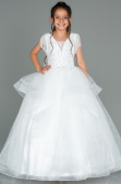 Robe de Mariage Pour Enfant Blanc AN30001