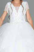 Robe de Mariage Pour Enfant Blanc AN30001