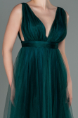 Robe de Soirée Longue Émeraude ABU3135