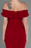 Robe de Soirée Longue Rouge ABU3156