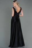 Robe de Fiançaille Longue Noir ABU3199