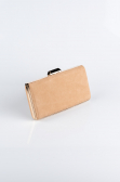 Sac de Soirée Luxe Couleur daim Vison SH813