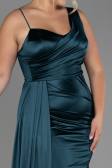 Robe Grande Taille Longue Émeraude ABU2932