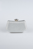 Sac de Soirée Luxe Argent SH812