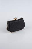 Sac de Soirée Luxe Noir-Or SH812