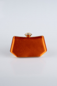 Sac de Soirée Luxe Satin Orange SH812