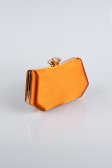 Sac de Soirée Luxe Satin Orange SH812