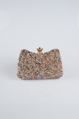 Sac de Soirée Luxe Pierreux Rose SH828
