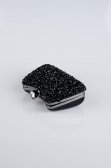 Sac de Soirée Luxe Pierreux Noir SH828