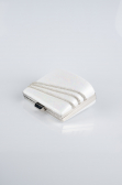 Sac de Soirée Luxe Plâtre Blanc SH822