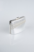 Sac de Soirée Luxe Plâtre Argent SH822