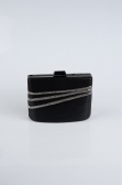 Sac de Soirée Luxe Plâtre Noir SH822