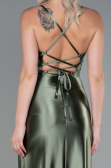 Robe de Soirée Longue Kaki ABU3247