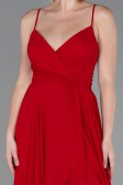 Robe de Soirée Longue Rouge ABU1305