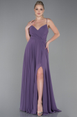 Robe de Soirée Longue Lavande ABU1305