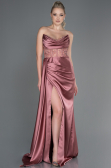 Robe De Soirée Satin Longue Pelure D'oignon ABU2127