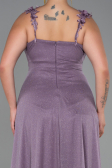 Robe De Soirée Grande Taille Longue Lavande ABU3174