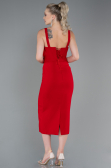 Tenue de Soirée Midi Rouge ABK1819