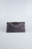 Sac de Soirée Luxe Satin Anthracite SH818